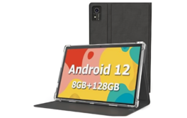 Android Tablet, 10 Inch Android 12 Tablet, 8GB RAM 128GB ROM, 1TB Expand, Android Tablet with 5G WiFi, 4G/LTE, 8000 mAh Battery, Bluetooth 5.0, FHD IPS Touch Screen, Dual Camera, GPS, GMS Certified