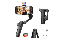 Gimbal Stabilizer Smartphone iPhone Video: iPhone Stabilizer Gimbal Smartphone Foldable 3-Axis Handheld Portable Android Gimbal TikTok YouTube Vlog Recording AOCHUAN Smart XE Series (Smart XE KIT)